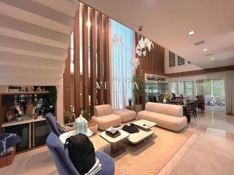 SOBRADO DE ALTO PADRÃO NO ALPHAVILLE JACARANDÁS | 520 M² | 5 QUARTOS | 4 SUÍTES