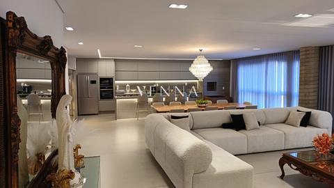 Apartamento à venda em Londrina, Gleba Fazenda Palhano, com 3 suítes, com 185 m², Átrio